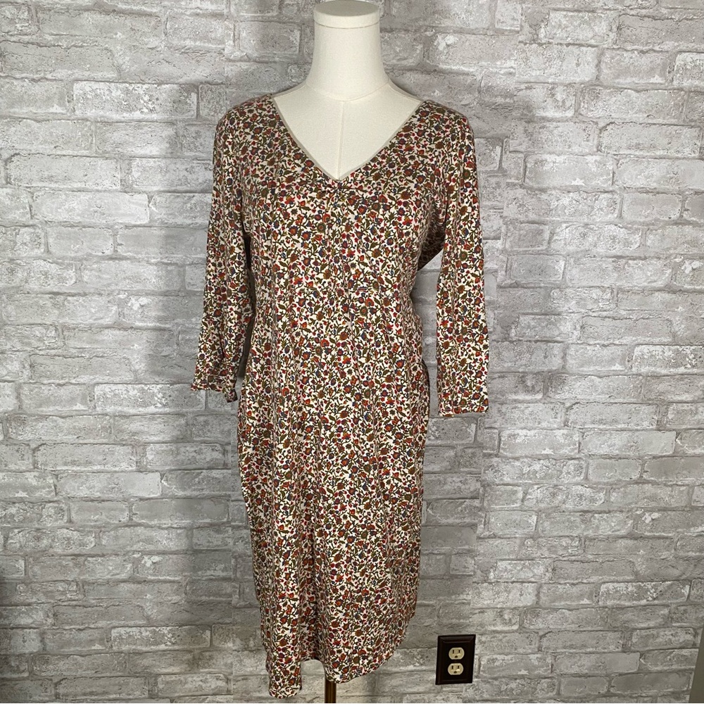 Toad&Co floral Print‎ Women's Dress women’s size large